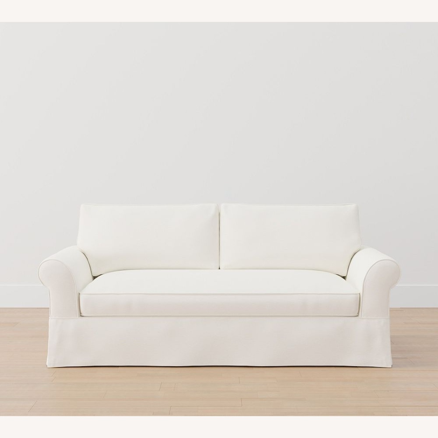 Pottery Barn Pb Comfort White Sleeper Sofa - image-5