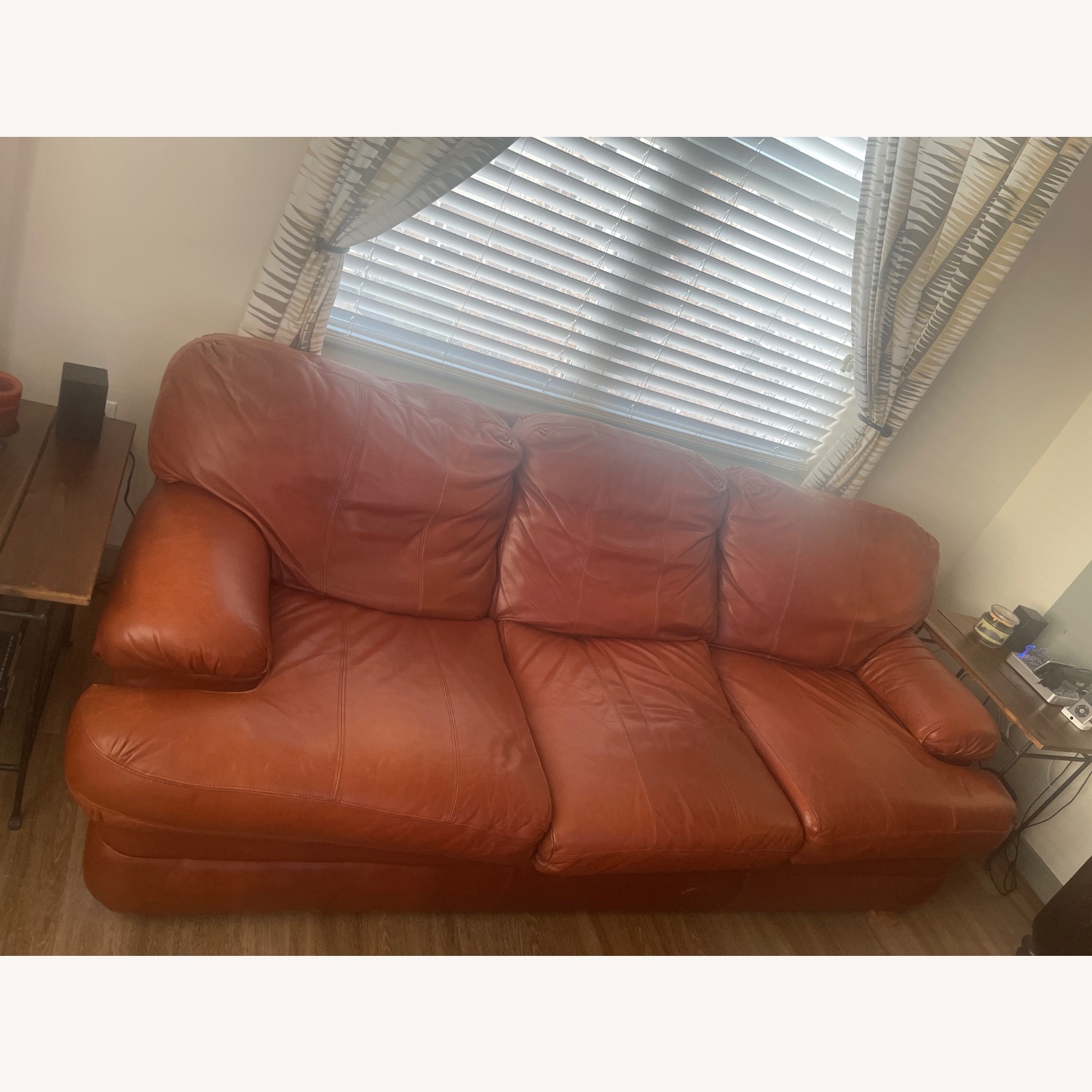 Full Size Leather Sofa  - image-2