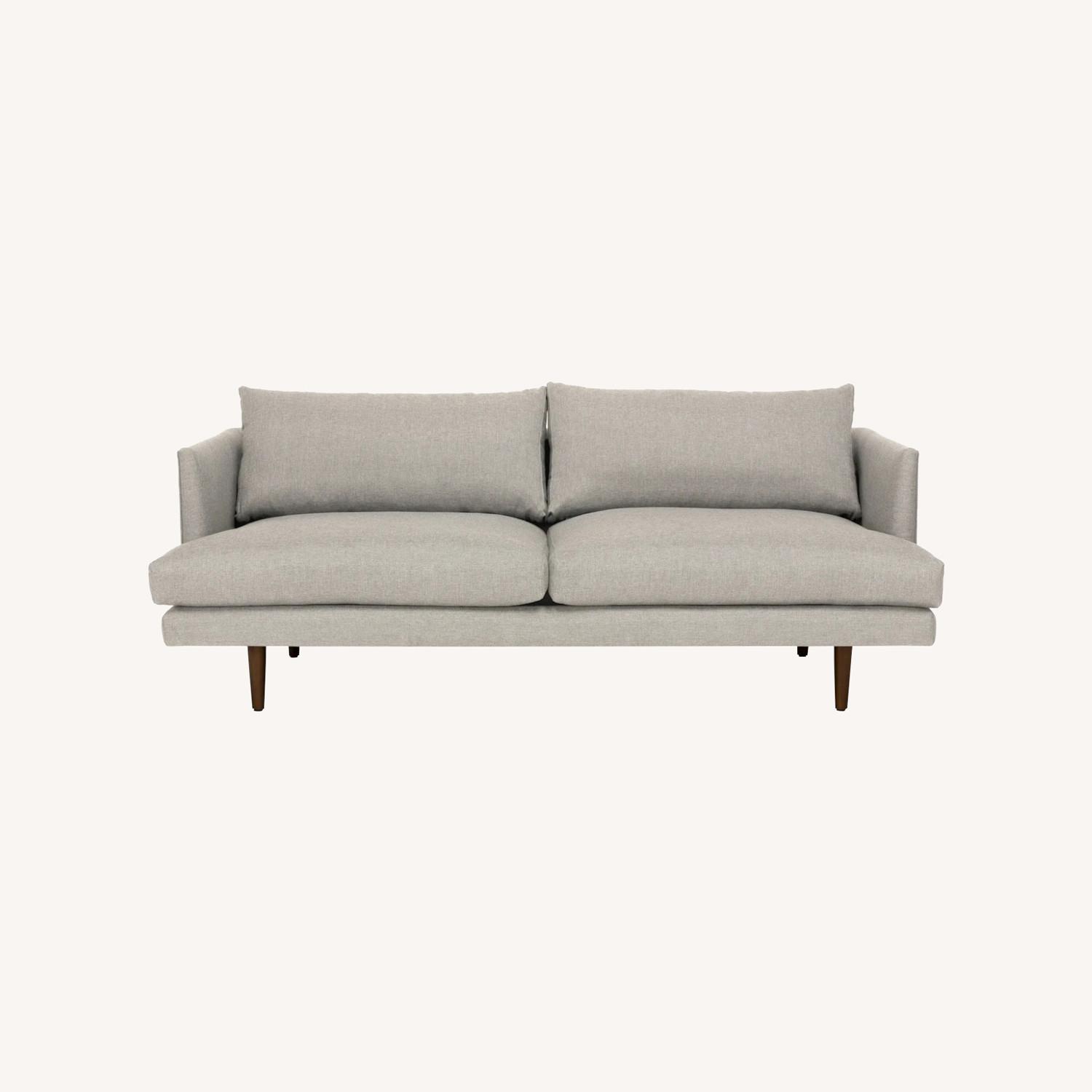 Article Burrand Light Gray Fabric 3+ Seater Sofa - image-0