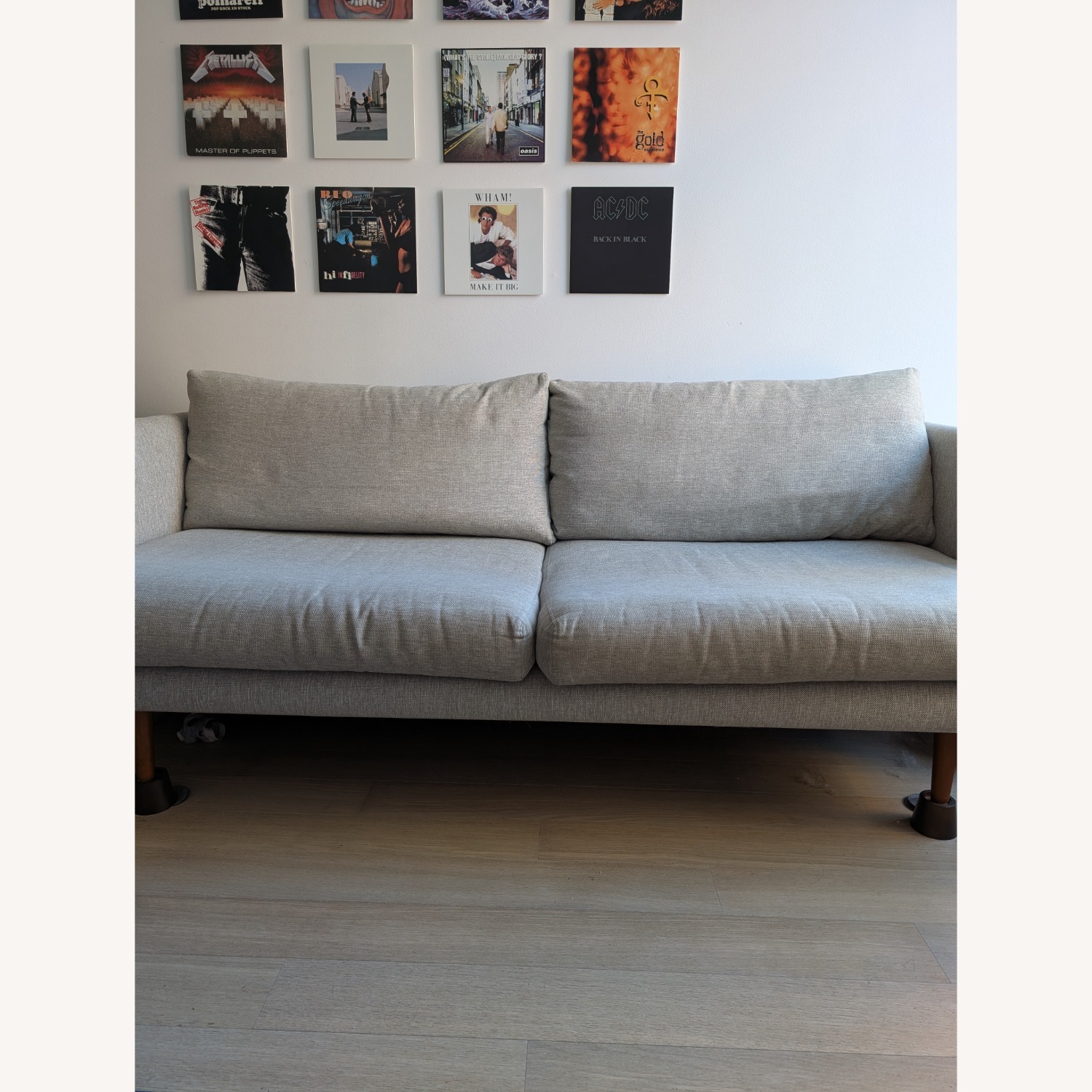 Article Burrand Light Gray Fabric 3+ Seater Sofa - image-4