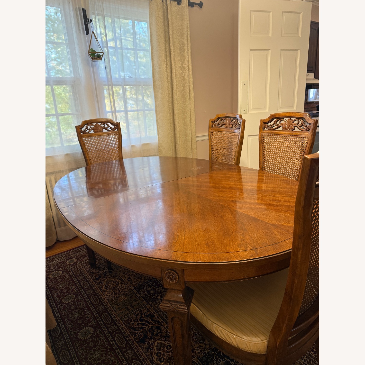 Vintage/Antique Finds Dark Brown Wood Dining Sets - image-1