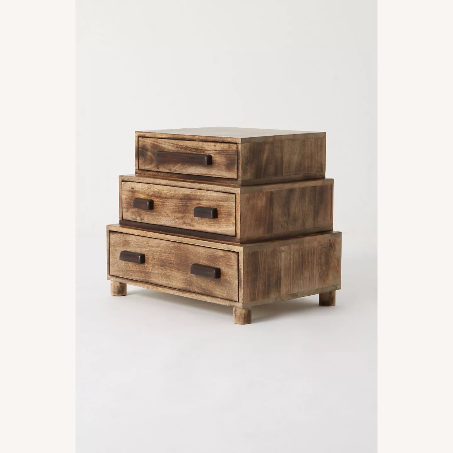 Anthropologie Brigitta Natural Wood Side Table - image-5