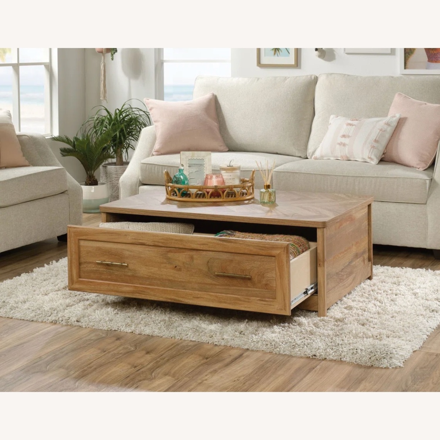 Natural Coffee Table - image-1