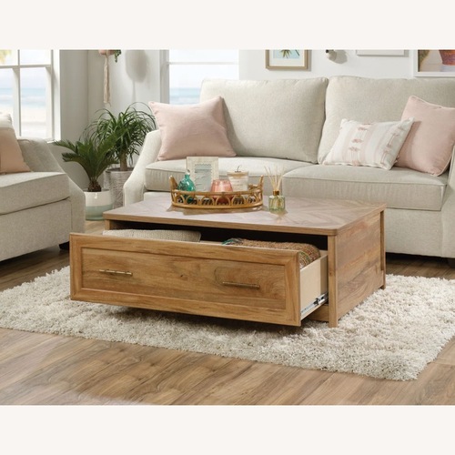 Used Natural Coffee Table for sale on AptDeco