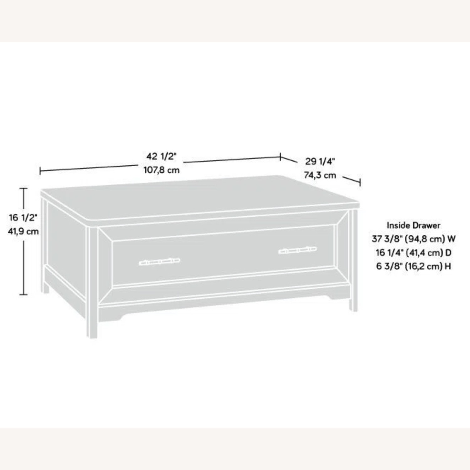 Natural Coffee Table - image-3