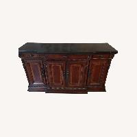 Universal Furniture Dark Brown Wood Sideboard