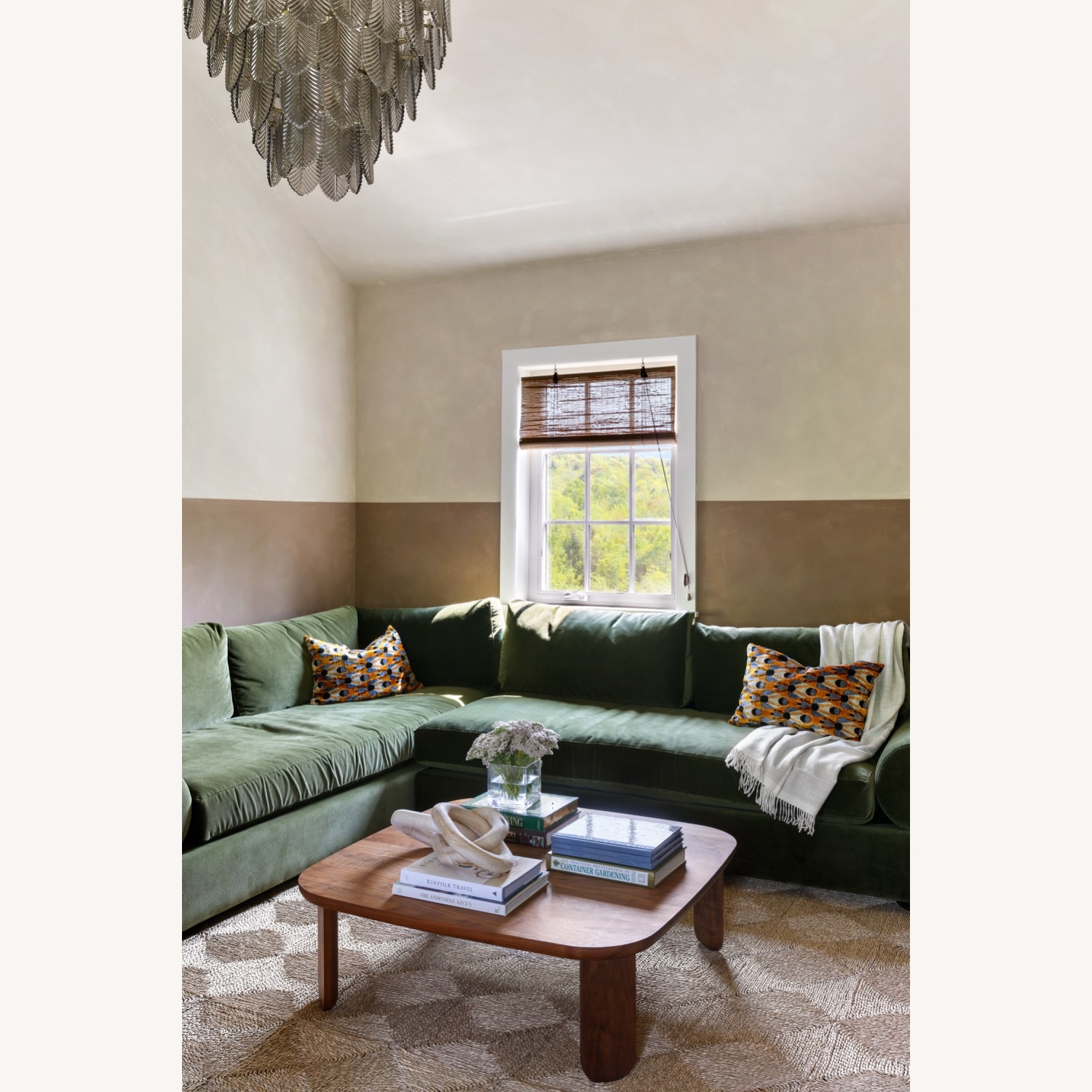 Anthropologie Rowley L Shape Sofa - image-3