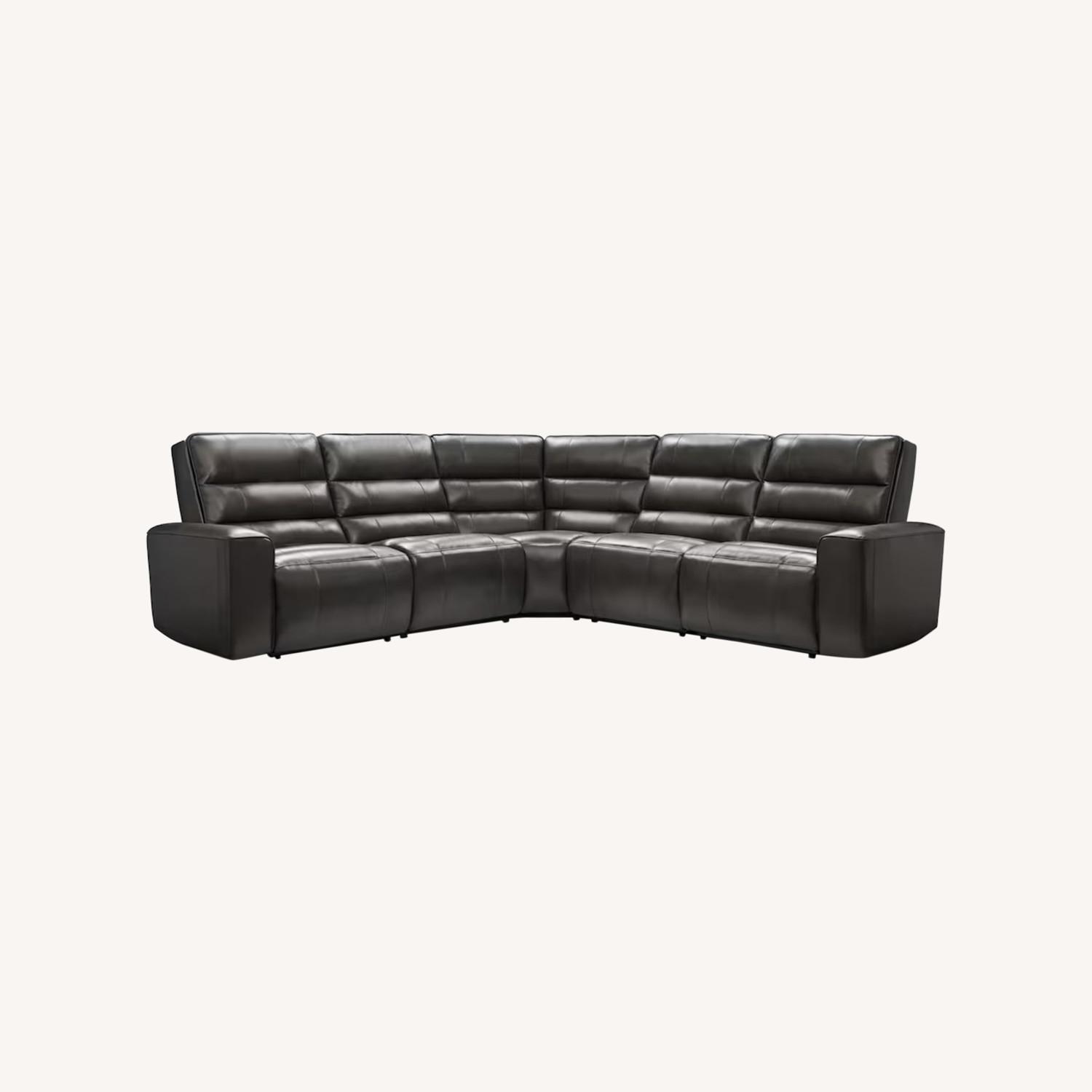 Value City Furniture Black 3+ Piece Sectional - image-0