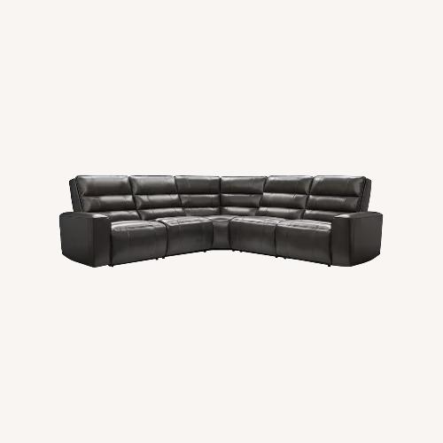 Used Value City Furniture Black 3+ Piece Sectional for sale on AptDeco
