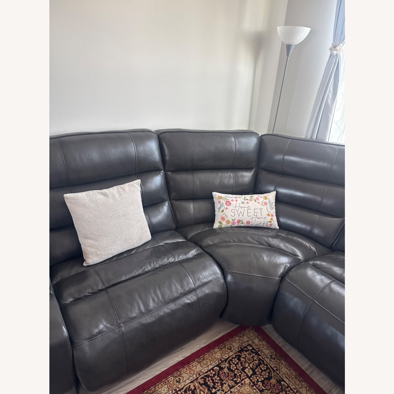Value City Furniture Black 3+ Piece Sectional - image-6