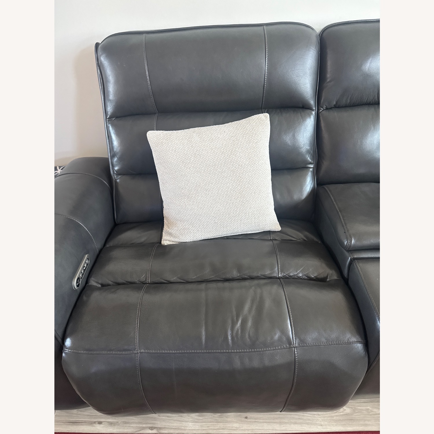 Value City Furniture Black 3+ Piece Sectional - image-5