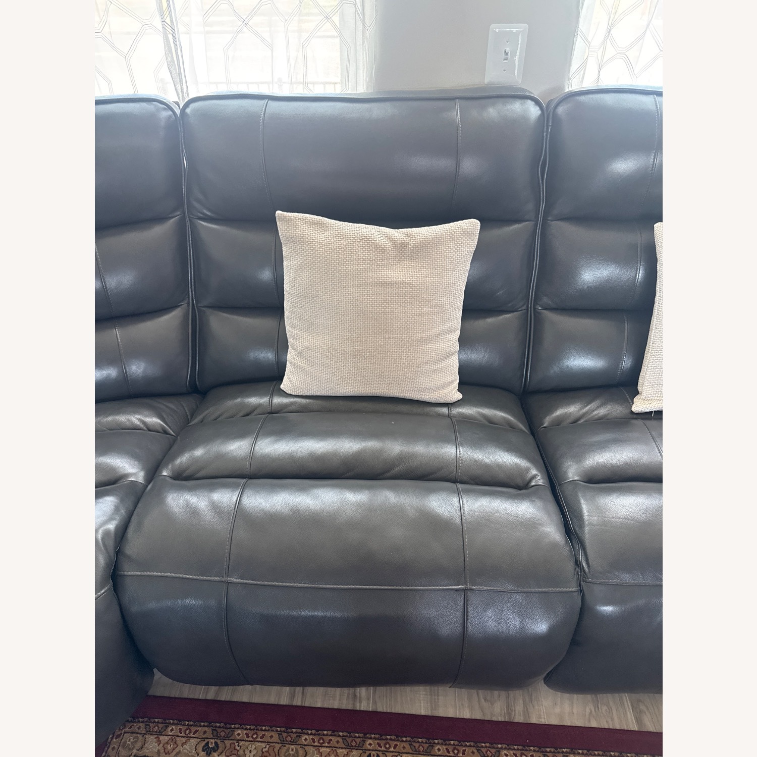 Value City Furniture Black 3+ Piece Sectional - image-7