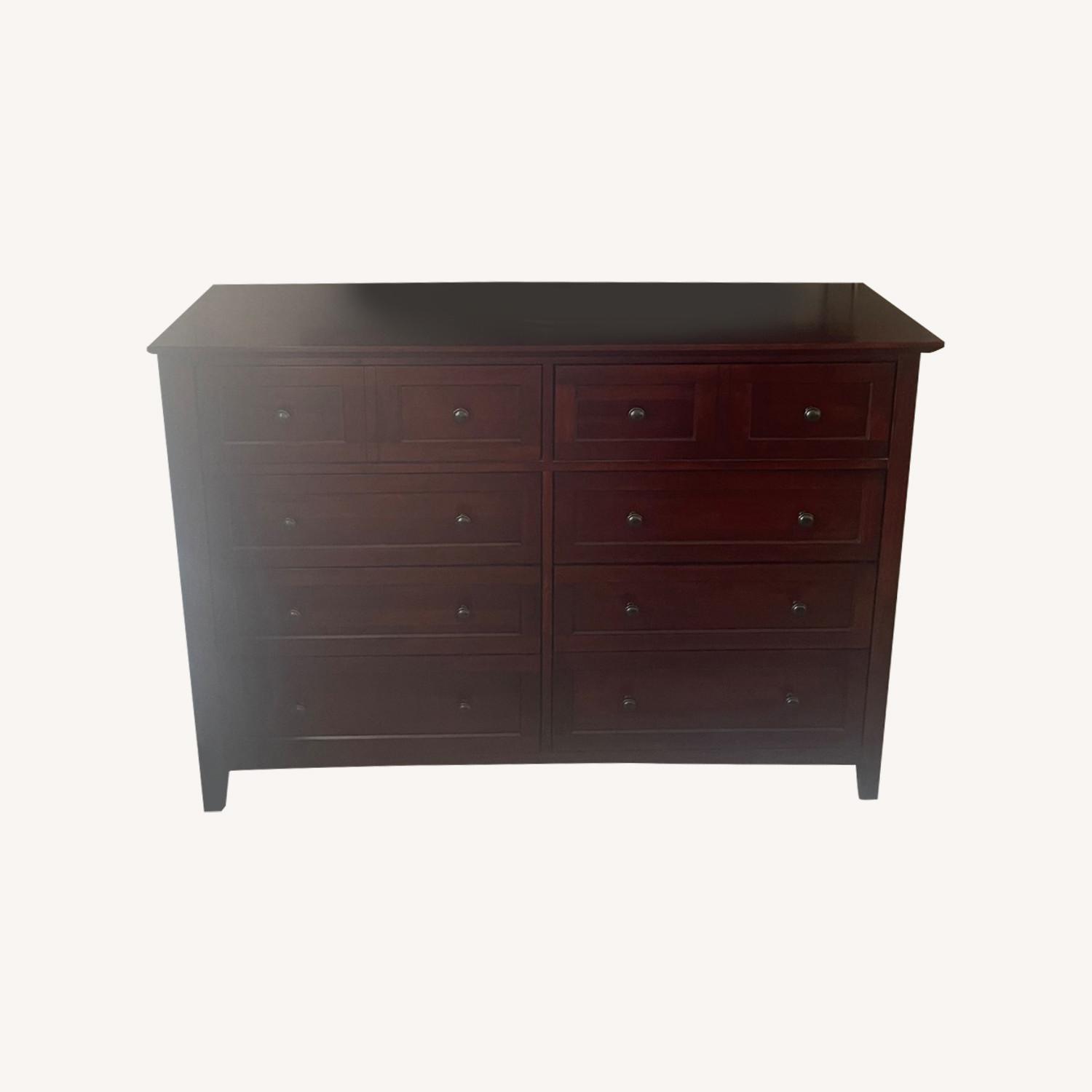 Dark Brown Dresser - image-0