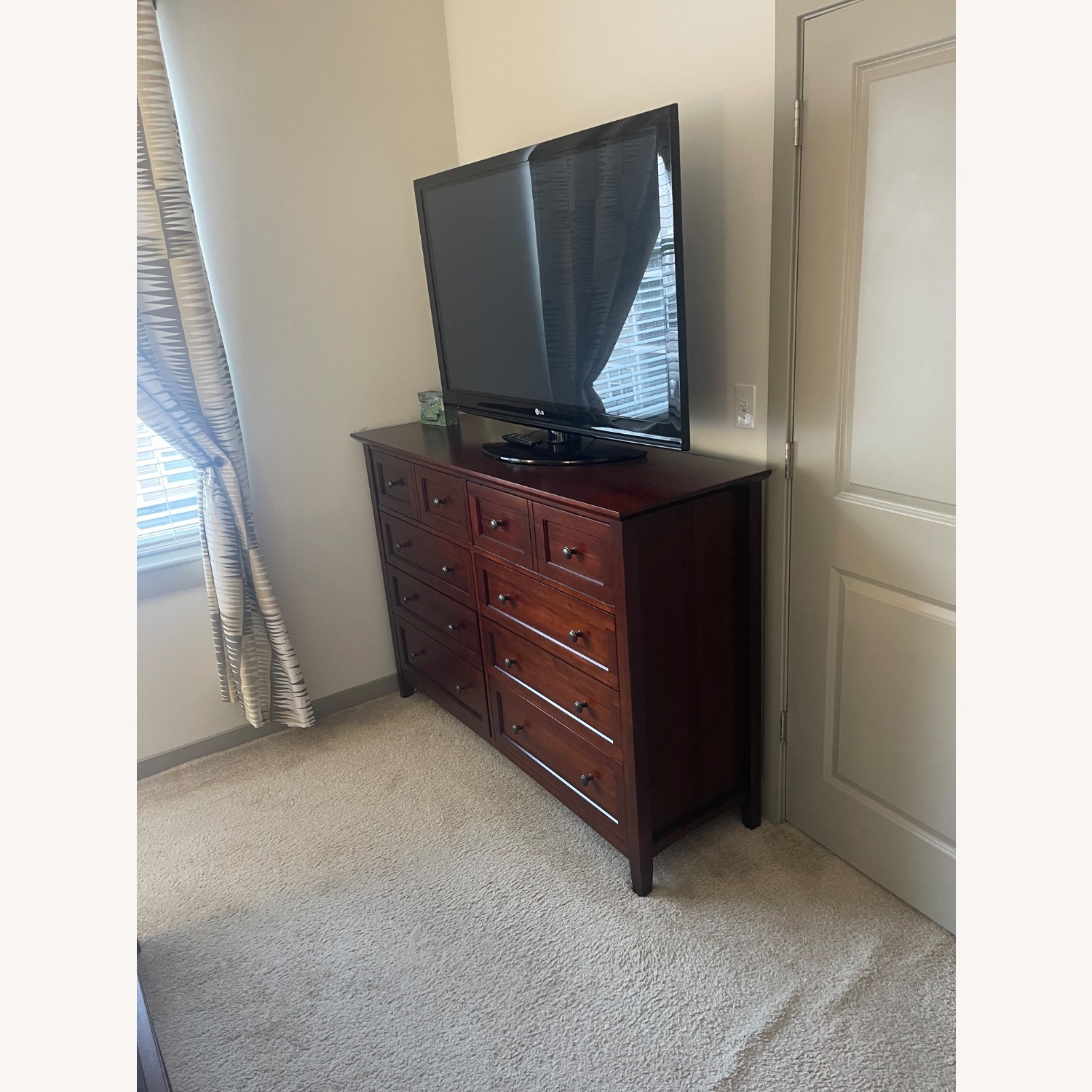 Dark Brown Dresser - image-1