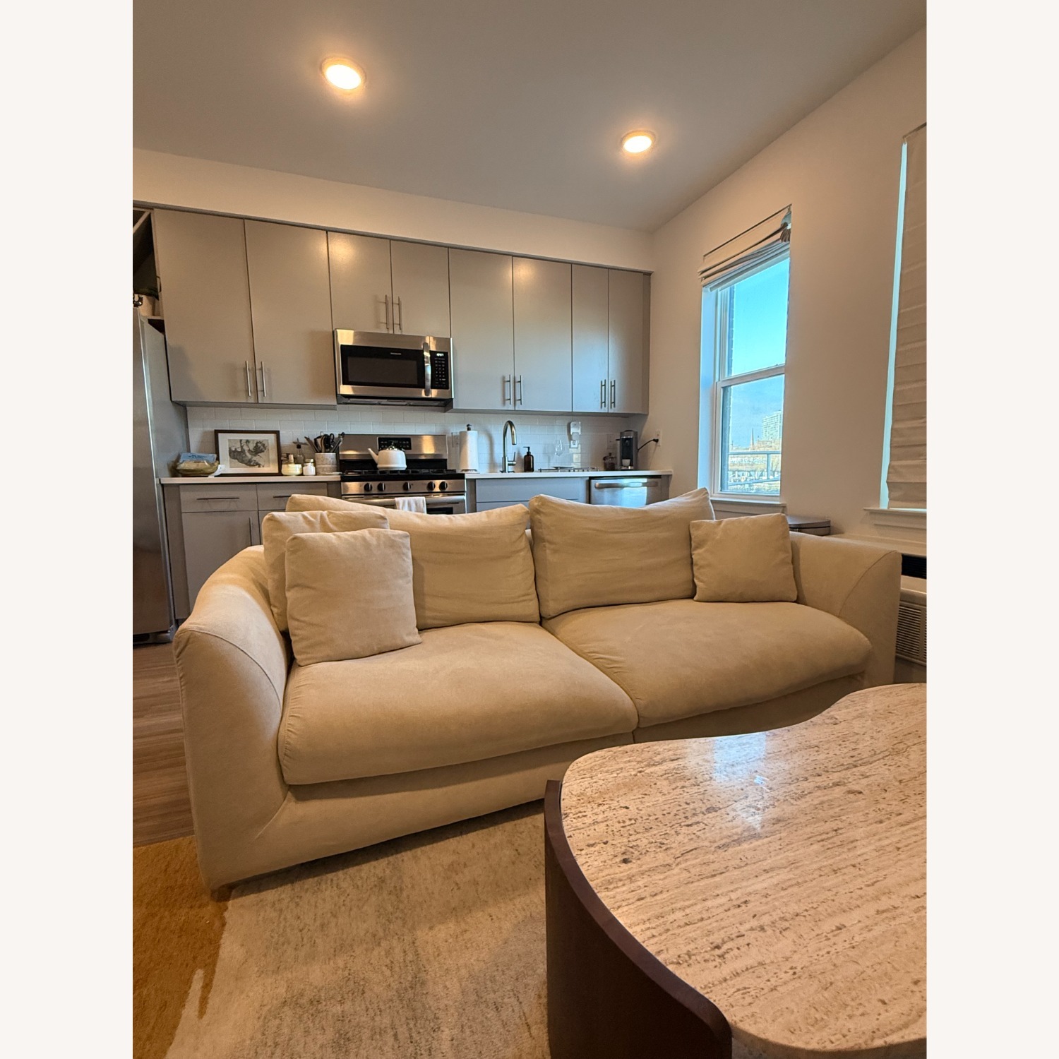 Valyou Feathers Sofa + Ottoman - image-3