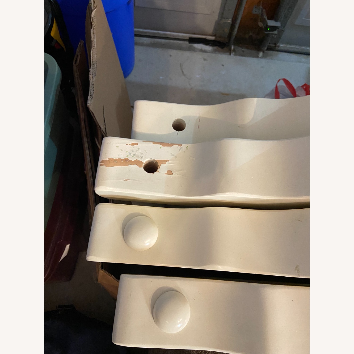 White Wood Bunk Bed - image-4