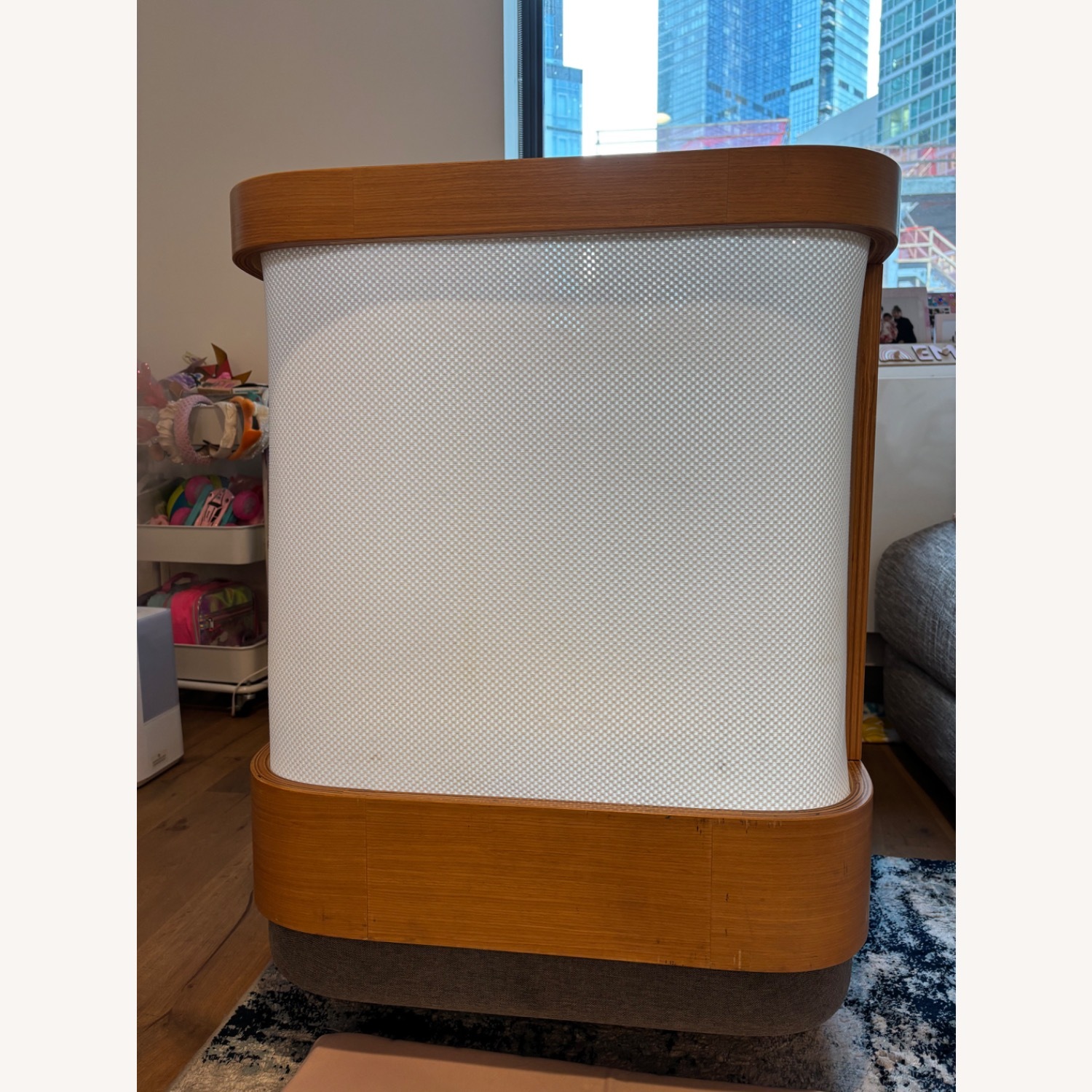 Natural Wood Crib - image-2