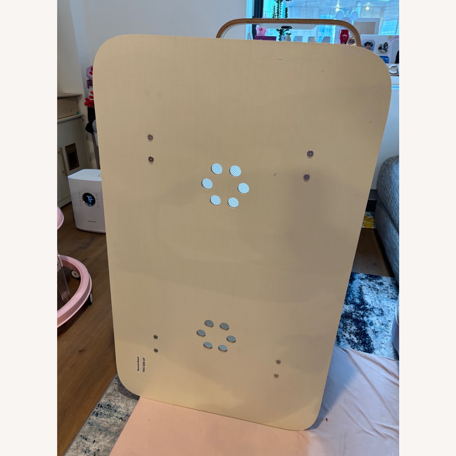 Natural Wood Crib - image-9