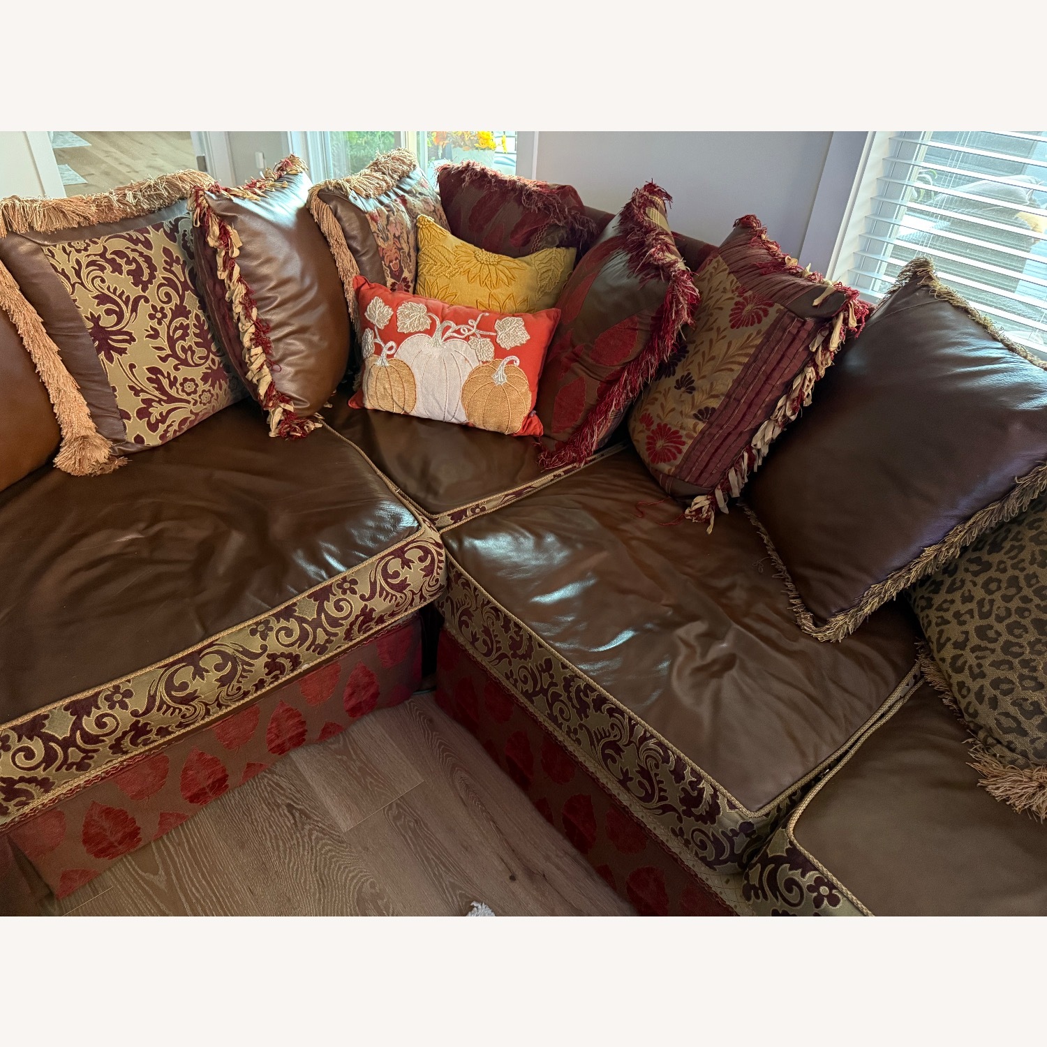 Key City Furniture Zimmerman Fabric 3+ Piece Sectional - image-5