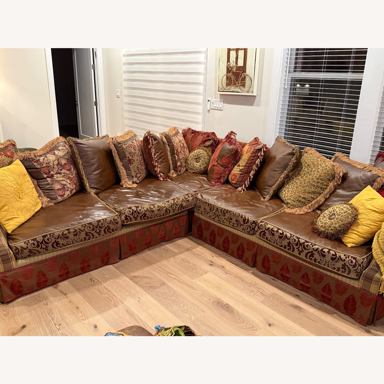 Key City Furniture Zimmerman Fabric 3+ Piece Sectional - image-1