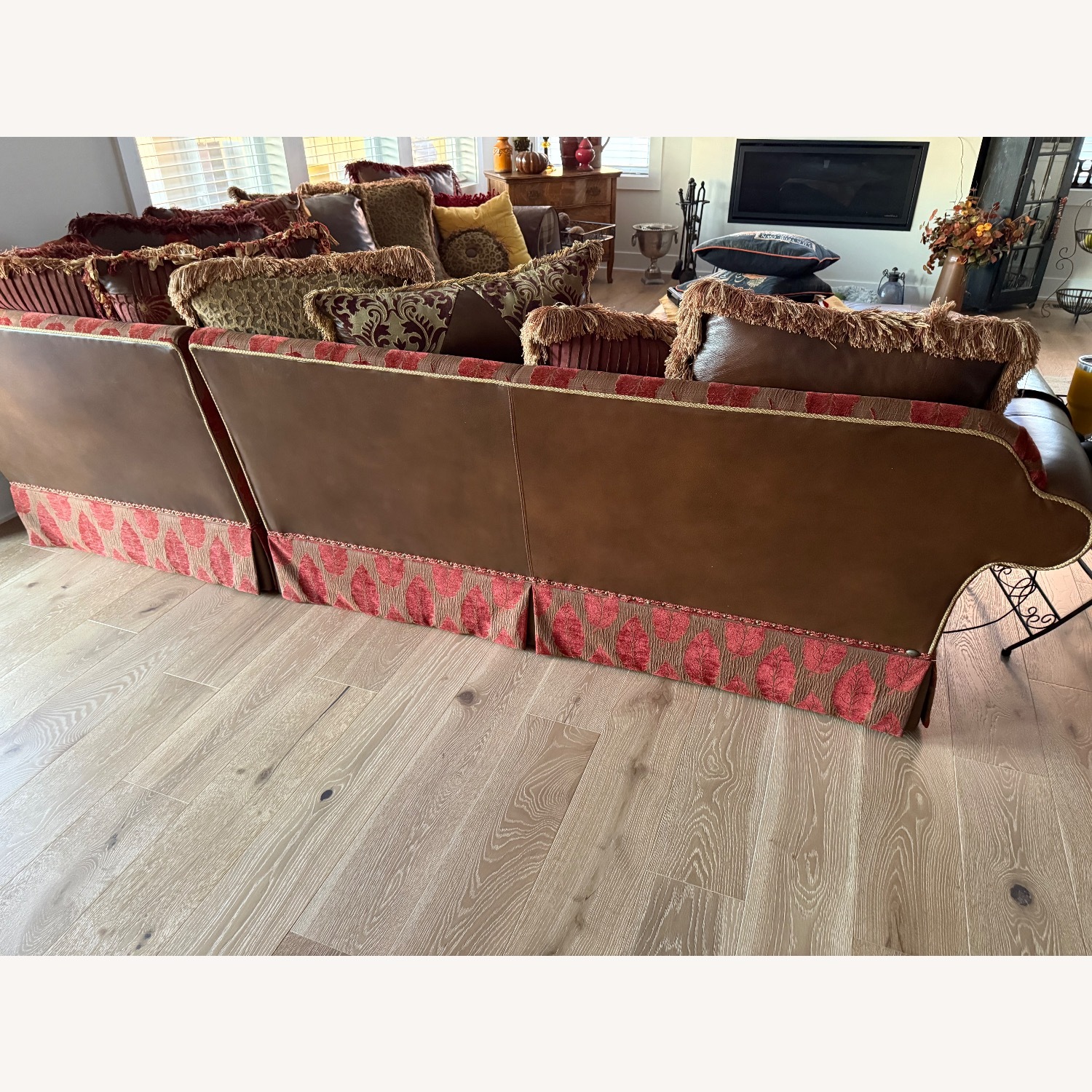 Key City Furniture Zimmerman Fabric 3+ Piece Sectional - image-4