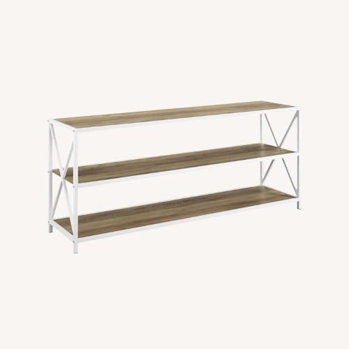 Used Wayfair White Wood Media Storage for sale on AptDeco
