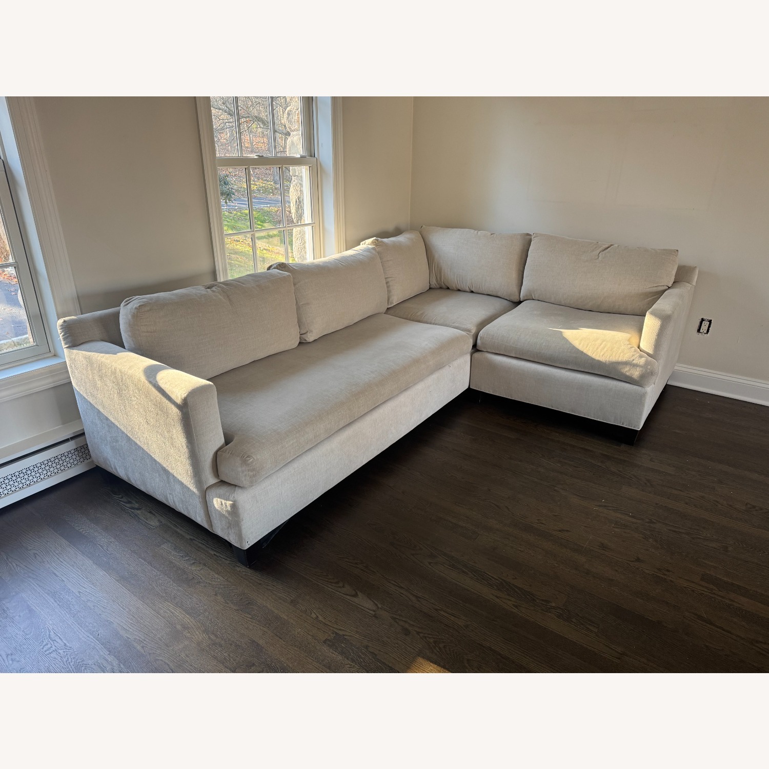 CR Laine Furniture Natural 2 Piece Sectional - image-3