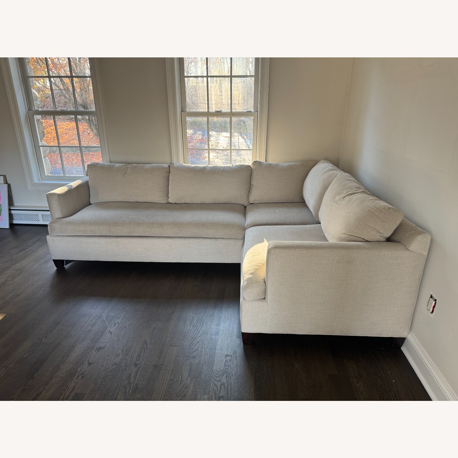 CR Laine Furniture Natural 2 Piece Sectional - image-2