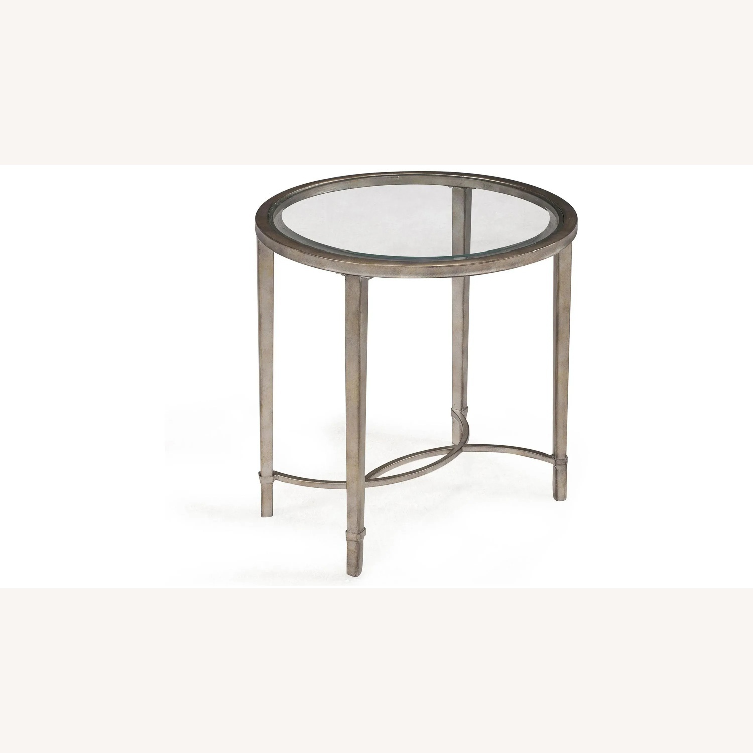 Raymour & Flanigan Copia Glass Oval Side Tables - image-4