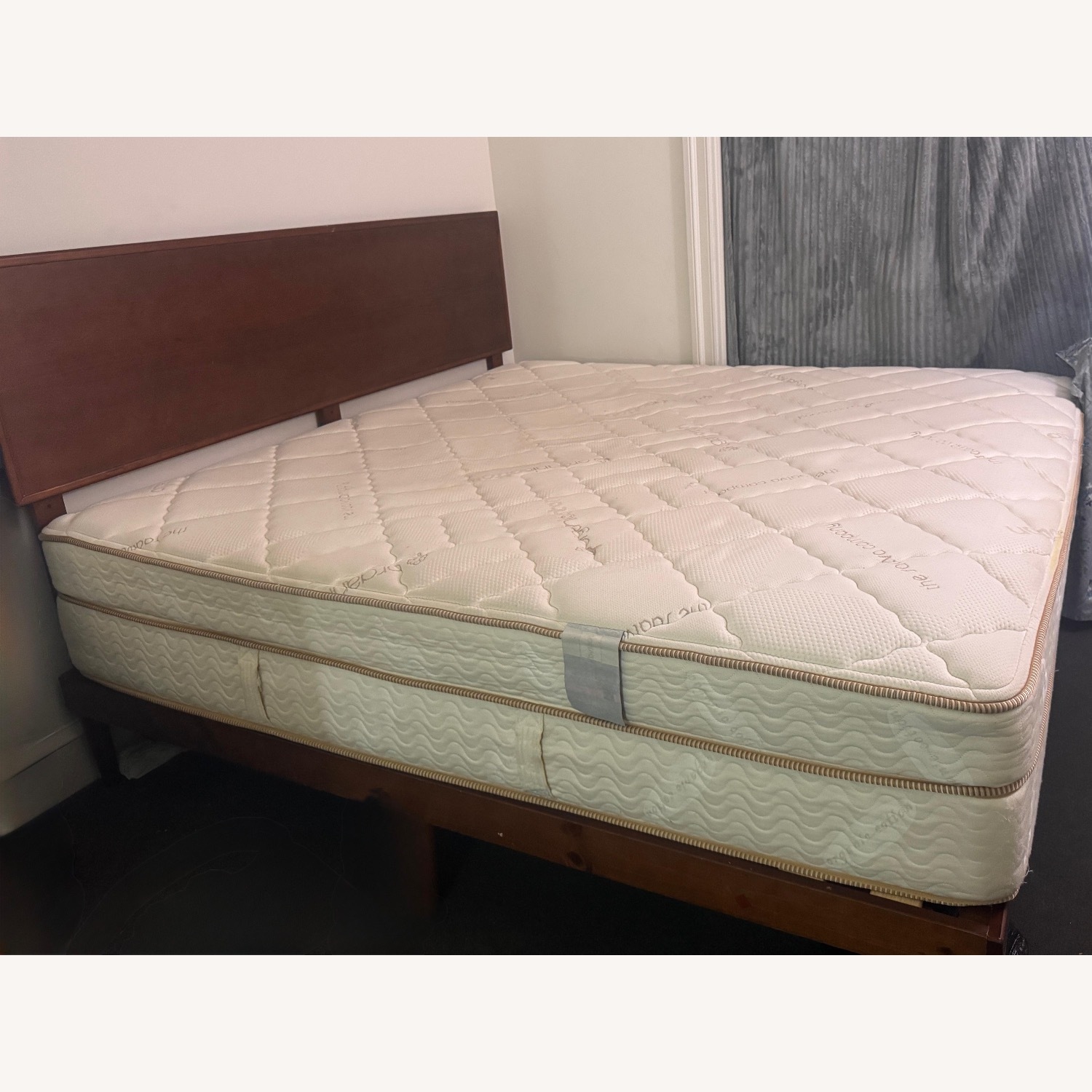 Saatva White Queen Bed - image-3