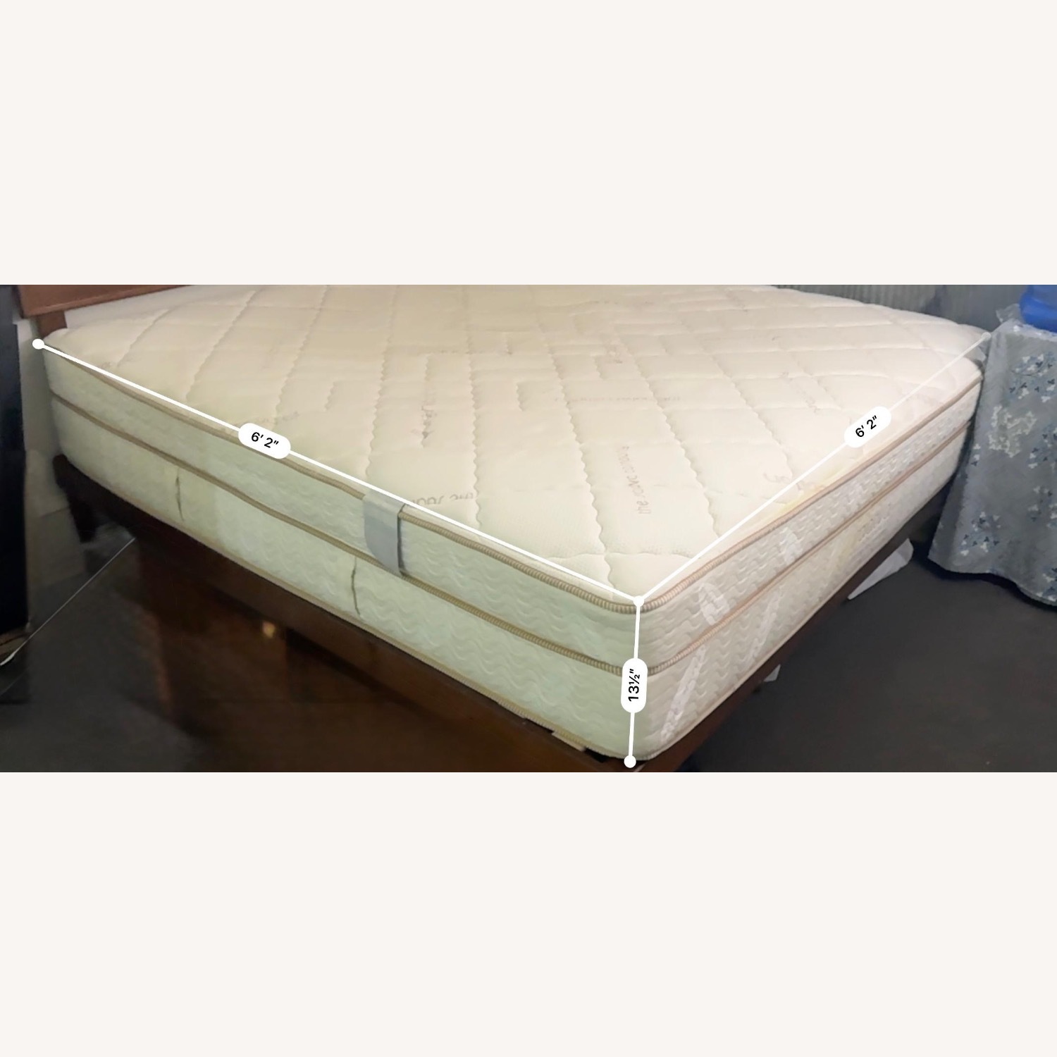 Saatva White Queen Bed - image-4