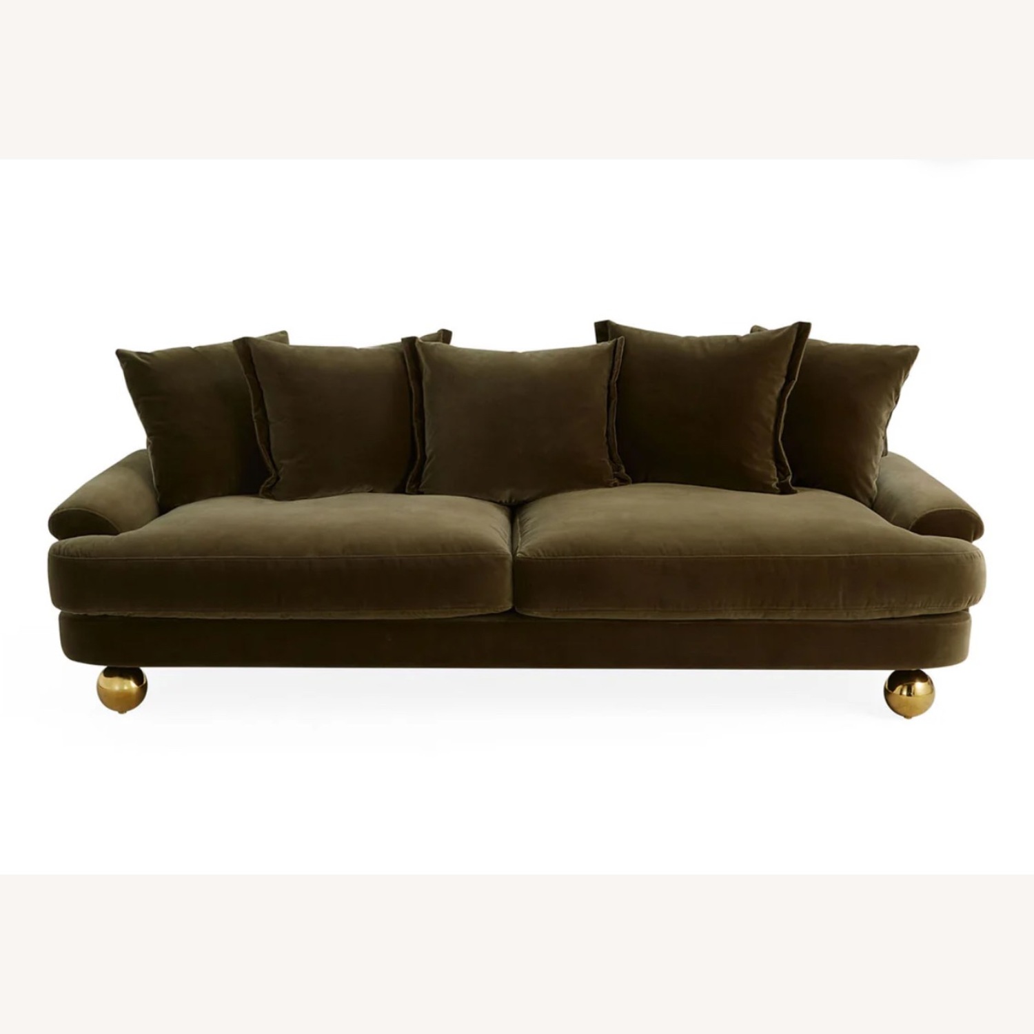 Jonathan Adler Velvet 3+ Seater Sofa - image-1