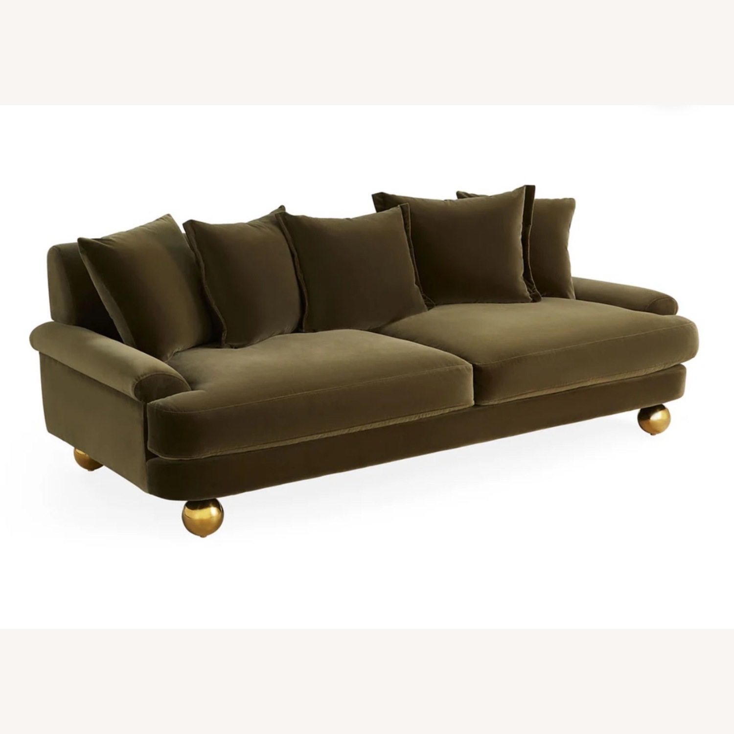 Jonathan Adler Velvet 3+ Seater Sofa - image-3