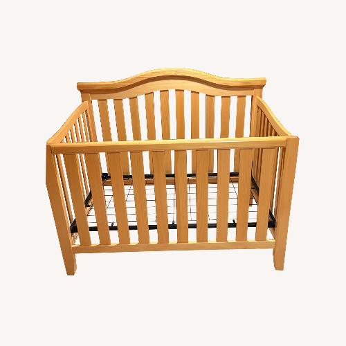 Used Natural Wood Crib for sale on AptDeco