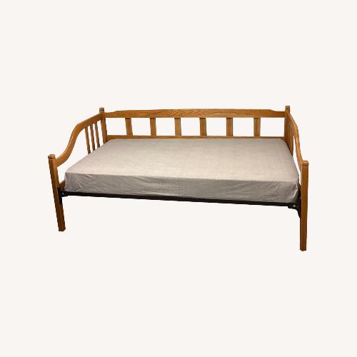 Used Wood Frame Twin Daybed for sale on AptDeco