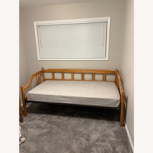 Used Wood Frame Twin Daybed for sale on AptDeco