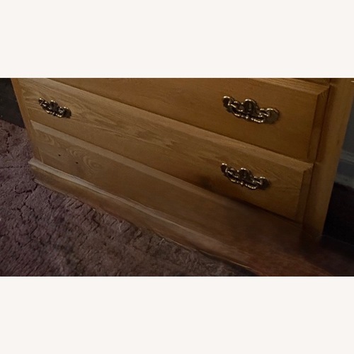 Used Raymour & Flanigan Light Brown Dresser for sale on AptDeco