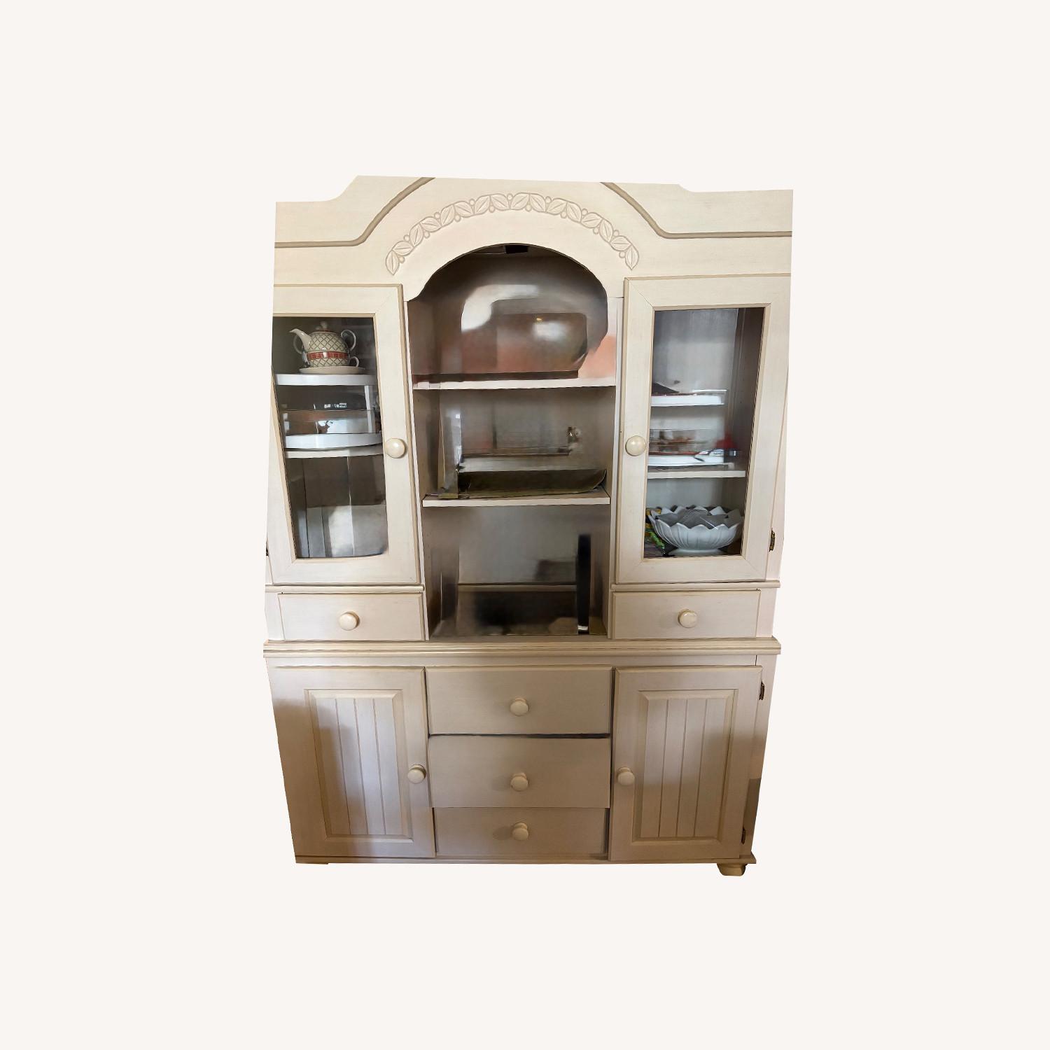 Ashley Furniture White Wood Chest - image-0