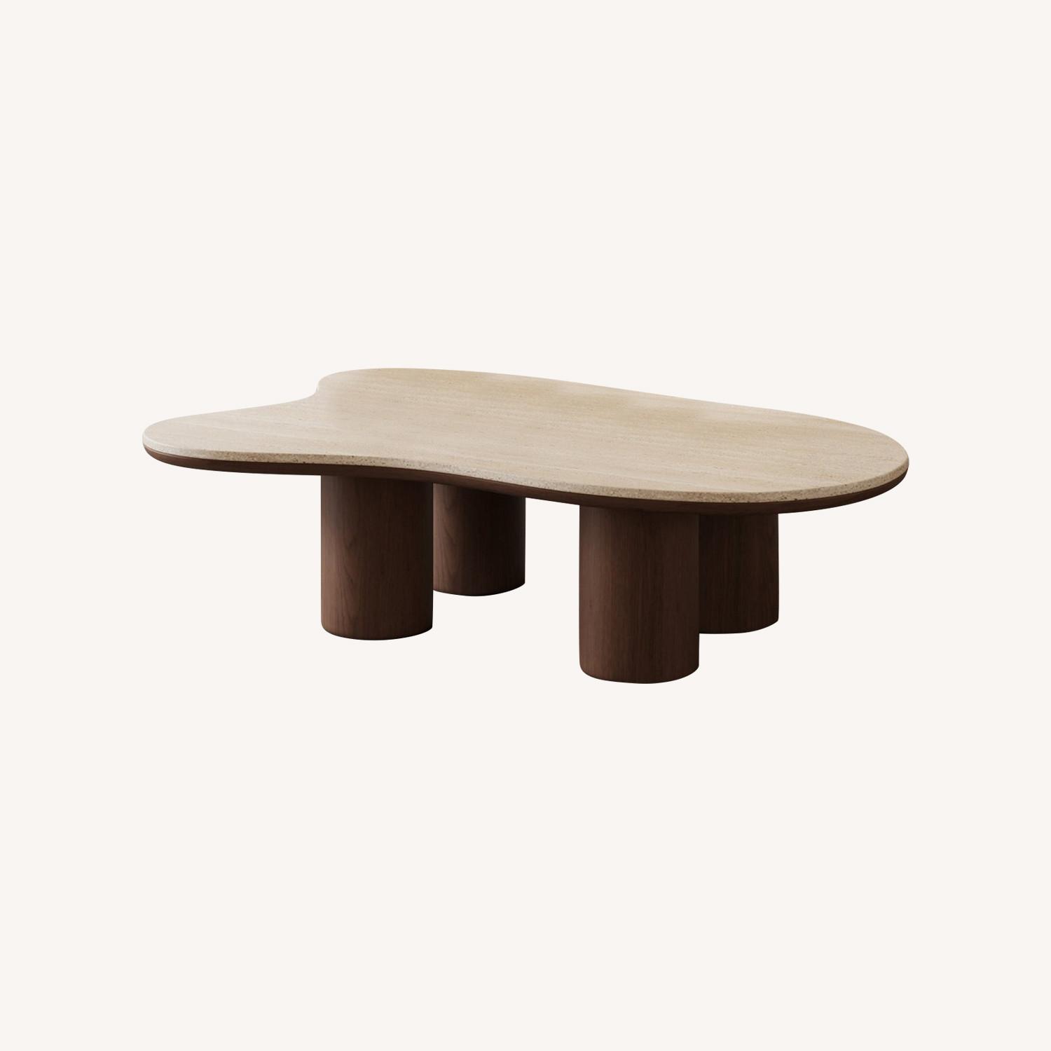 Wayfair Natural Stone Coffee Table - image-0