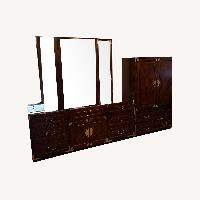 Thomasville Furniture Industries Armoire W Chest