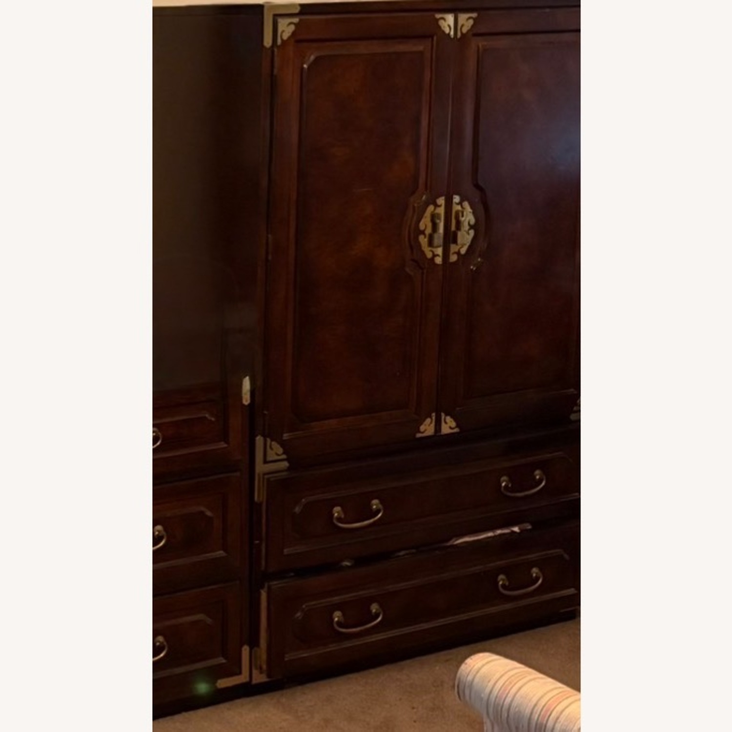 Thomasville Furniture Industries Armoire W Chest - image-3