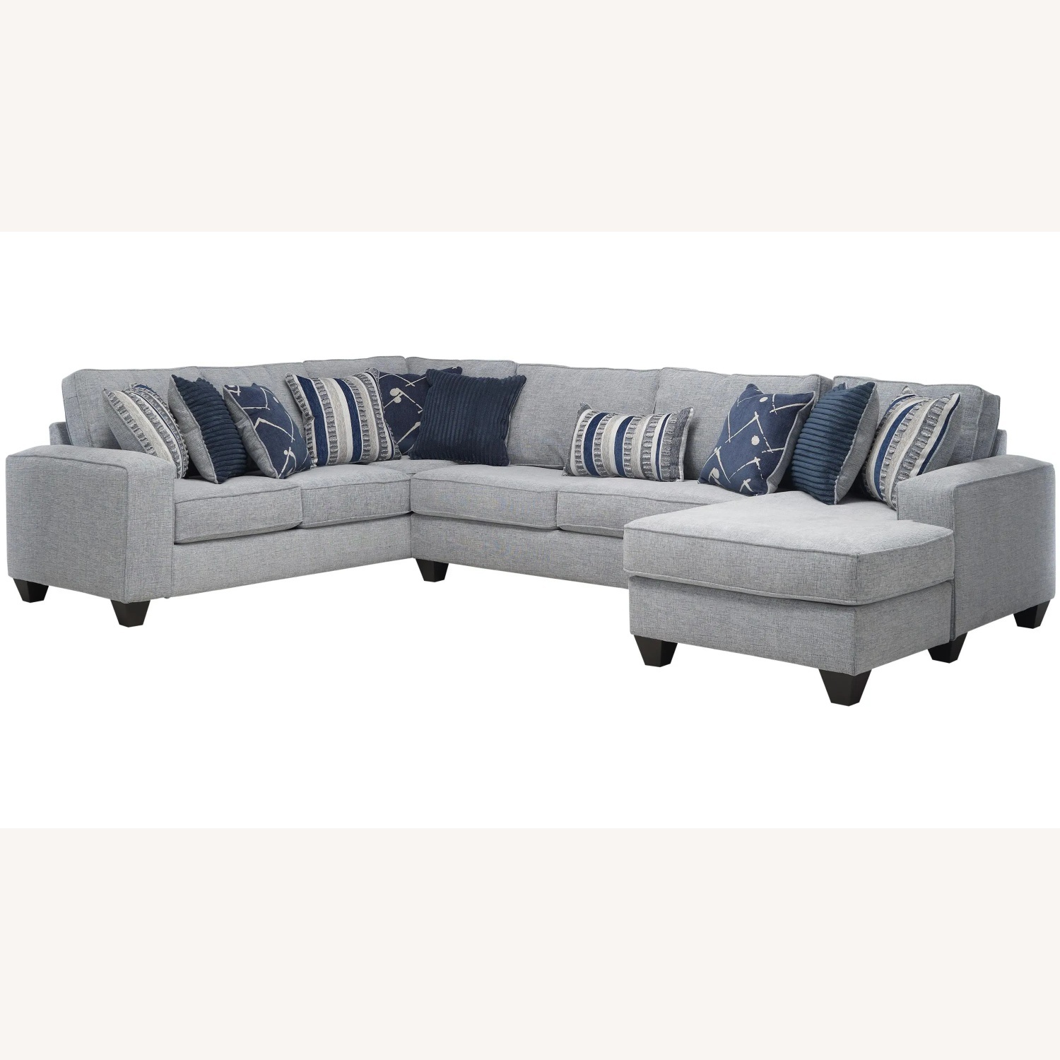 Raymour & Flanigan Alston Light Gray 3+ Piece Sectional - image-5