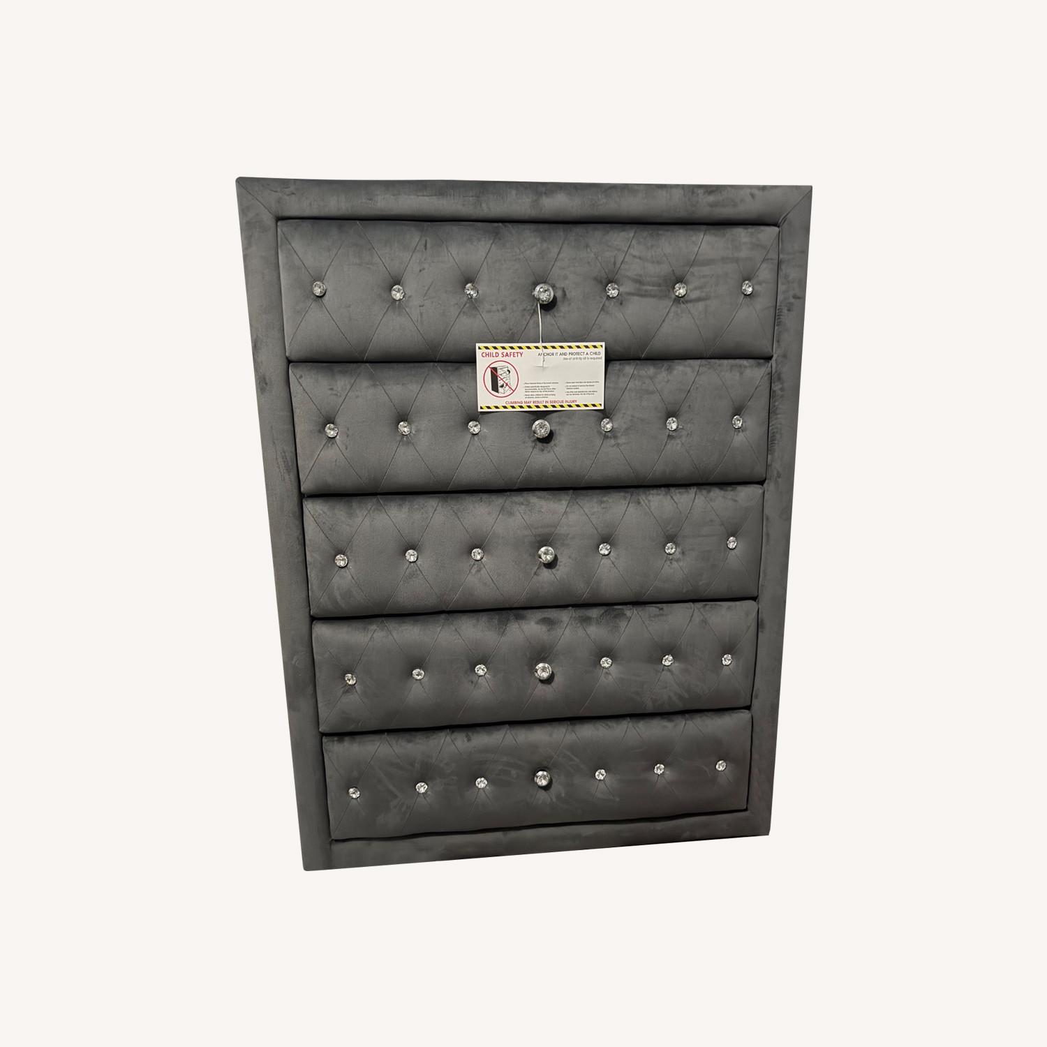 Dark Gray Dresser - image-0