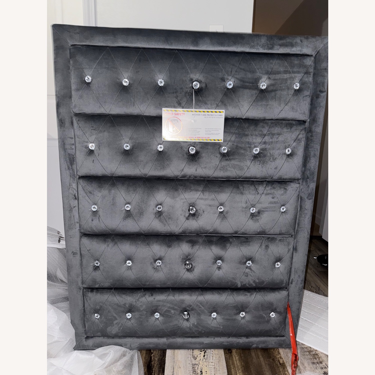 Dark Gray Dresser - image-2