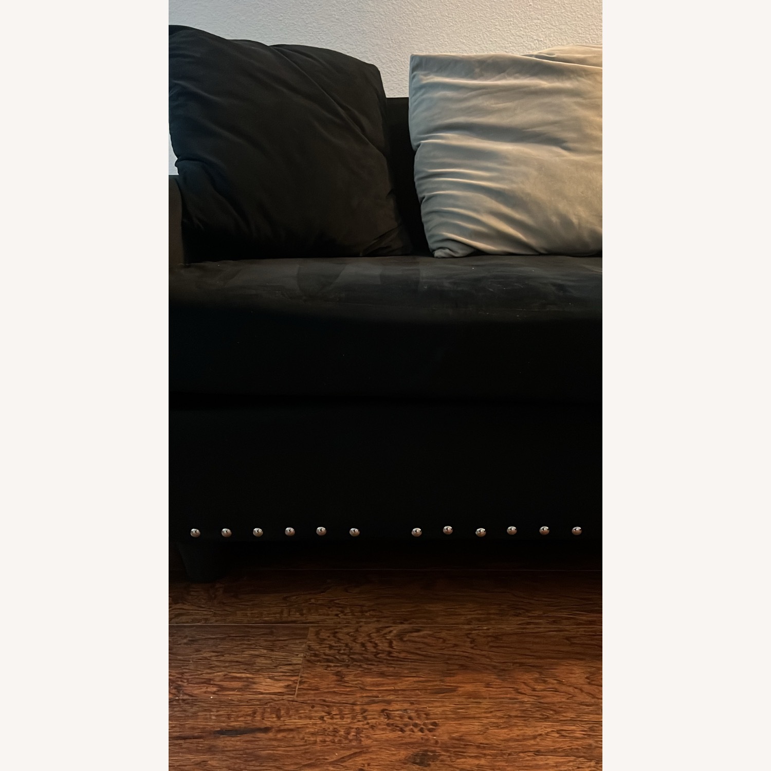 Black 2 Piece Sectional - image-4