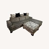 Bob's Discount Furniture Fabric 2 Piece Sectional