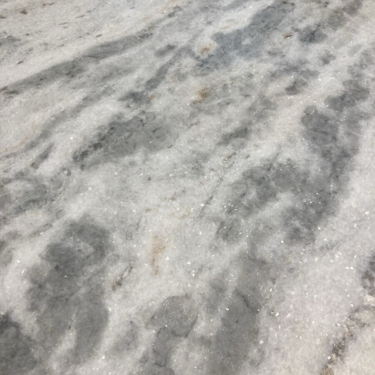 Rectangular Brass & Marble Top Coffee Table - image-8