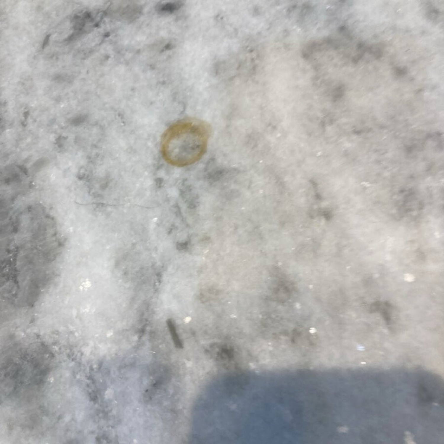 Rectangular Brass & Marble Top Coffee Table - image-7