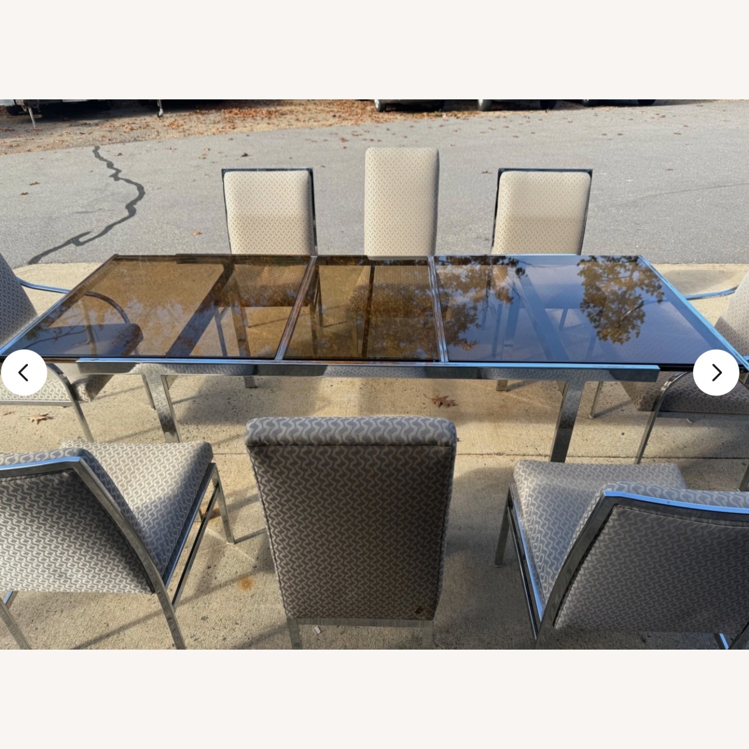 Pierre Cardin Silver Glass Dining Sets - image-2