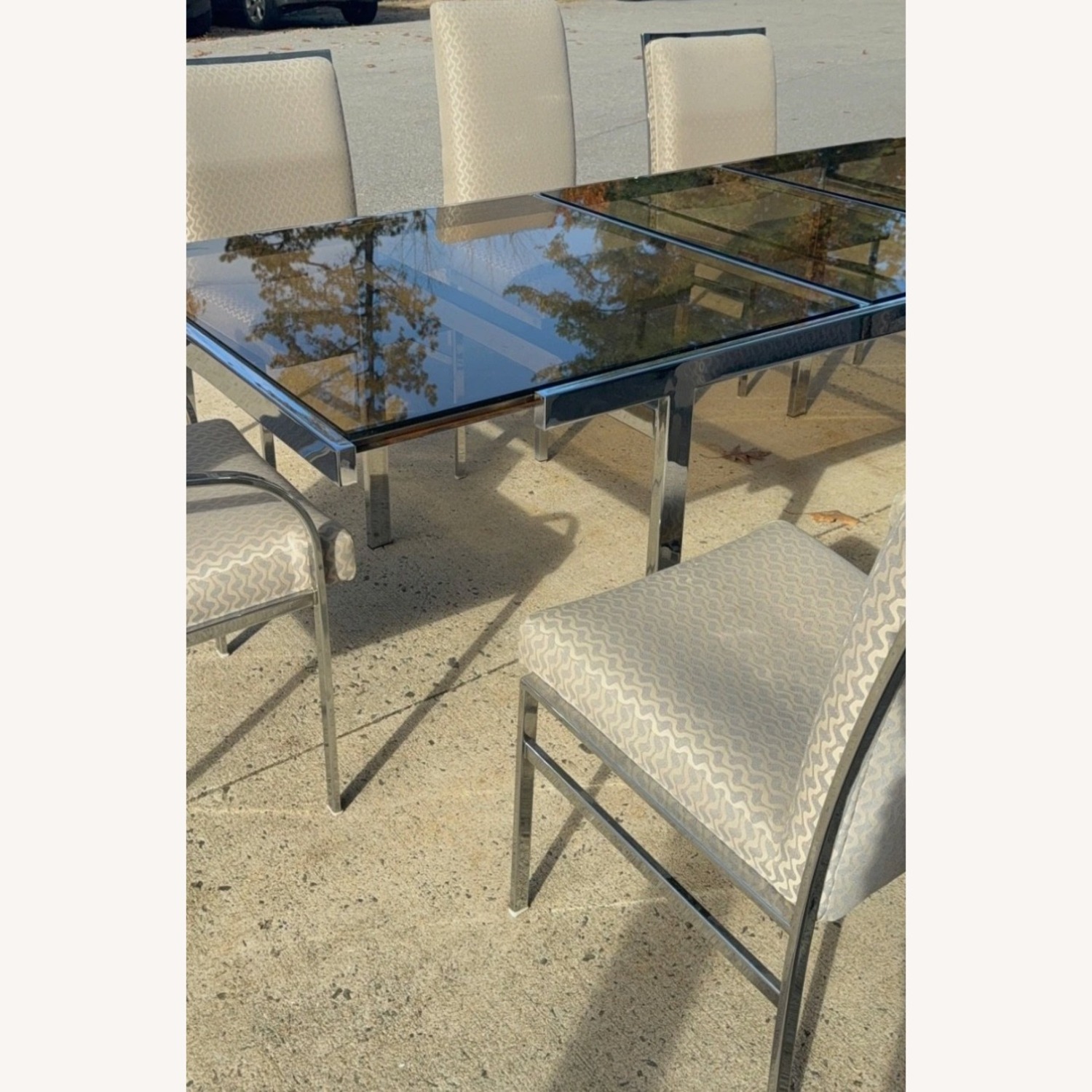 Pierre Cardin Silver Glass Dining Sets - image-5